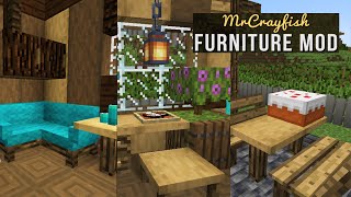 MrCrayfishs Furniture Minecraft Mod Showcase 1181 [upl. by Ahsital]