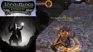 Lotro  FreetoPlay Soloing Library at Tham Mírdain 3player instance  Yellow Champion in 4k [upl. by Akibma]