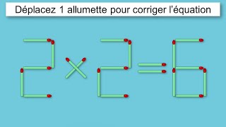 énigmes dallumettes 346 [upl. by Kristos]