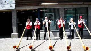 Schweizer Folklore Festival 5 Das Alphorn Sechstet [upl. by Petr97]