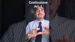 Chiarelli legge la Costituzione articolo 1 [upl. by Jolee]