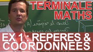 Repères amp coordonnées  Ex 1  MATHS  TS  Les Bons Profs [upl. by Madda]