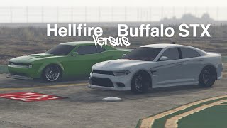 BRAVADO HELLFIRE VS BRAVADO BUFFALO STX  GTA ONLINE THE CONTRACT DLC [upl. by Aineg161]