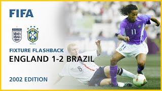 England 12 Brazil  KoreaJapan 2002  FIFA World Cup [upl. by Ardnic]