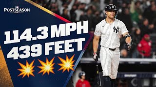 WHAT A SHOT Postseason Giancarlo Stanton HITS DIFFERENT [upl. by Artenra]