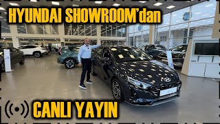 HYUNDAI SHOWROOMdan CANLI YAYIN  EYÜP ÖZBEK  Kampanya ve Nakit İndirim Desteği [upl. by Okimuy385]