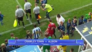 Crawley Town 0 Albion 2 [upl. by Cord922]