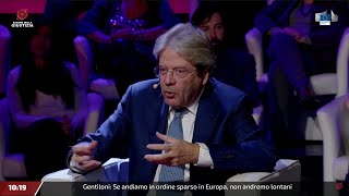 Salone della Giustizia 2024  Face to Face tra Paolo Gentiloni e Monetari Luigi Contu [upl. by Onitsuj]