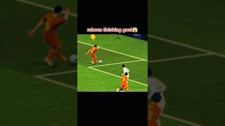 Rabona finishing in efootball 25 😎 efootball rabona skills finish shorts [upl. by Nosnaj]