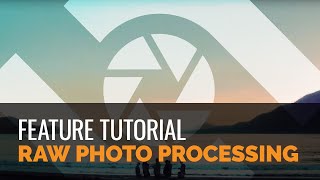 RAW Photo Processing  Tutorial [upl. by Aierbma]