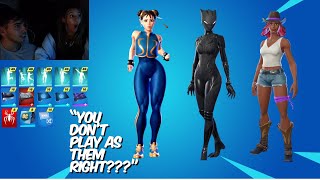 Girlfriend Vs Jigsaw Boss fortnite fortnitemares jigsaw fortnitehalloween girlgamer [upl. by Stetson17]