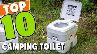 Best Camping Toilet In 2024  Top 10 Camping Toilets Review [upl. by Rosol]