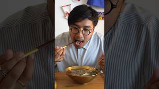 Eiskalte koreanische Nudelsuppe 🤯🇰🇷 koreanfood [upl. by Bessy]