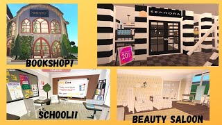 My UNFINISHED Town TOUR II SEPHORA II SCHOOL II Fairy CORE LIBRARY II Beauty Salon II Part 2 [upl. by Ingalls]