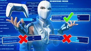 How To Find The PERFECT Controller Settings  Sensitivity Fortnite Settings Guide [upl. by Best]