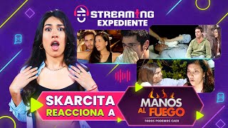 ESKARCITA REACCIONA A MANOS AL FUEGO 🔥😳 EXPEDIENTE CHV  CAPÍTULO 1 📺 [upl. by Emlynn727]