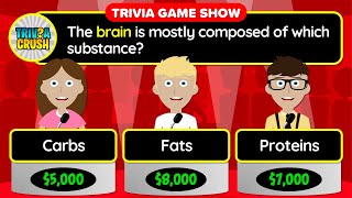 ✅ GENERAL KNOWLEDGE QUIZ  40 Trivia Questions in a Unique Game Show Format  24118 [upl. by Richter]