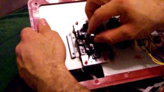 How to tighten the spring on the Madcatz TE Fight Stick  SSF4 MVC3 MK9 [upl. by Basilius]