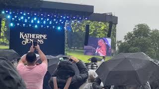 Katherine Jenkins  Singing In The Rain  Hyde Park London  July 2024 [upl. by Akinaj]