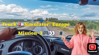 World truck driving simulator  Truck Simulator Driving  Mission3🎮 gaming gameplay truck [upl. by Idolem]