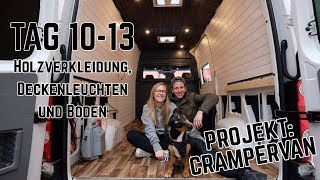 Wandverkleidung aus Holz im DIY Campervan  BF Goodrich All Terrain  Crampervan Projekt Tag 1013 [upl. by Nomolos]