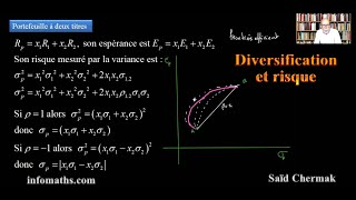 GESTION DU RISQUE DUN PORTEFEUILLE DSCG [upl. by Eeramit751]