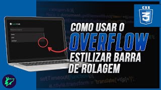 Overflow CSS  como usar o OVERFLOW e como personalizar a scrollbar  ilustraCode [upl. by Ocirederf]