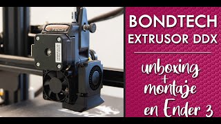 ⚠️ Extrusor DEFINITIVO para tu impresora 3D 👊 Bondtech DDX para Creality [upl. by Concordia671]