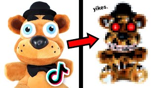 TikTok Made Me Corrupt My FNAF Plushies [upl. by Yeltrab]