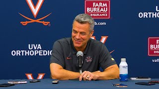 MENS BASKETBALL Tony Bennett Press Conference 103023 [upl. by Nolos]