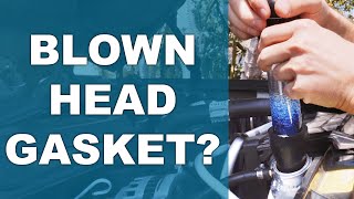 How to test your engine for a head gasket leak with a block test from Harbor Freight [upl. by Prissy711]