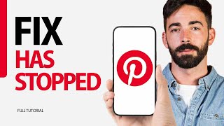 How To Fix Has Stopped On Pinterest App 2024 [upl. by Faruq]