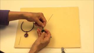 Antelope Beads  How To Make A Briolette Bail For Jewelry Making [upl. by Audley707]