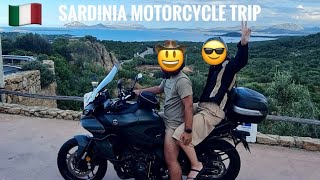 Sardinia Motorcycle Trip  Riding in Sardinia  Yamaha Tracer 9 POV  4K [upl. by Berlauda]