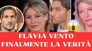 TOTTI NEI GUAI LE RIVELAZIONE DI FLAVIA VENTO SCIOCCANTI [upl. by Otrebron]