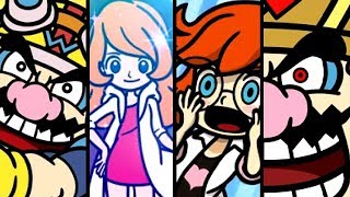 WarioWare Gold ALL CUTSCENES  Story Mode 3DS [upl. by Nahtaneoj360]