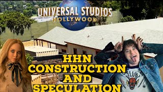 HHN HOLLYWOOD 2023 MID JULY CONSTRUCTIONSPECULATION UPDATES STRANGER THINGS S4 MEGAN LAST OF US [upl. by Eniamrej880]