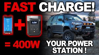 How To Fast Charge Your Power Station From Your Vehicle [upl. by Arihsay]