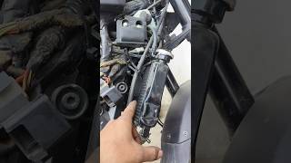 Radiator Fan Not Working  KTM Over Heating Problem radiator coolent [upl. by Kiel]