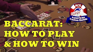 Baccarat  How to Play amp How to Win • The Jackpot Gents [upl. by Jp]