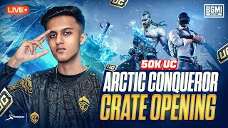 50K UC Arctic Conqueror Crate Opening  GodLSIMP is Back💛 [upl. by Llenrup92]