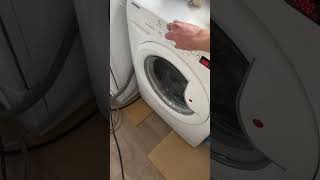 Hoover VisionTech VTS715D21X washing machine  Slamming side panels distribution attempt [upl. by Milla]