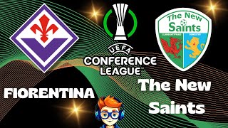 Fiorentina vs The New Saints ➡️ Uefa Conference League live footballsoccer matchday [upl. by Emelun]