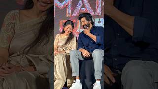 Sai Pallavi and Sivakarthikeyan at Amaran Success Meet saipallavi sivakarthikeyan Amaran [upl. by Irmgard]