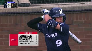 Aedan Anderson OF  Xavier Baseball 9 [upl. by Given610]