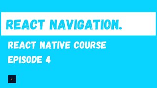 React Navigation Auth Stack with Drawer Navigation React Native Beginner Project Course4 [upl. by Durand164]