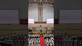 Hundreds of Christians in China sing Thank you Lord Thank you Lord [upl. by Durgy566]