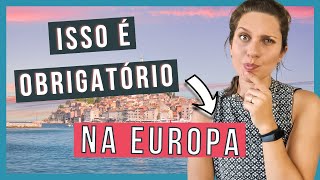 SEGURO VIAGEM EUROPA  Obrigatório e com regras específicas tudo o que você precisa saber [upl. by Leziar]