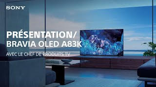 Présentation du TV Sony BRAVIA XR A83K [upl. by Icken]