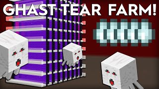 Minecraft Ghast Farm  Portal Based Design  1000 Items per hour [upl. by Buonomo]